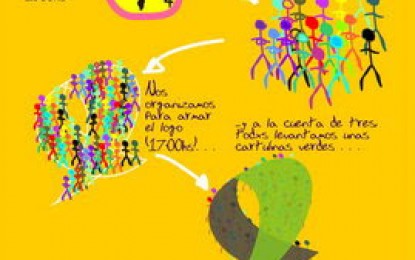 El 28 de mayo sé parte del logo humano por la salud de las mujeres