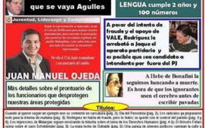 “Sin Pelos en la Lengua” Año 3, N° 100