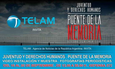 Télam invita: Puente de la Memoria. Juventud y derechos humanos