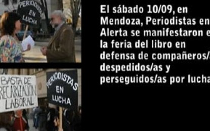 Mirá el video: Periodistas en alerta en Mendoza
