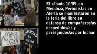 Mirá el video: Periodistas en alerta en Mendoza