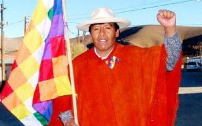 El 23 de octubre Sergio Osvaldo Laguna ganó la intendencia de ciudad de El Aguilar, departamento de Humahuaca, Jujuy