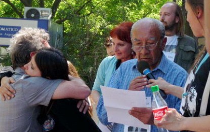 Documento de organismos de derechos humanos leído frente a tribunales el día de las sentencias