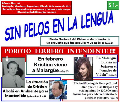 “Sin Pelos en la Lengua” N° 132 en La Quinta Pata