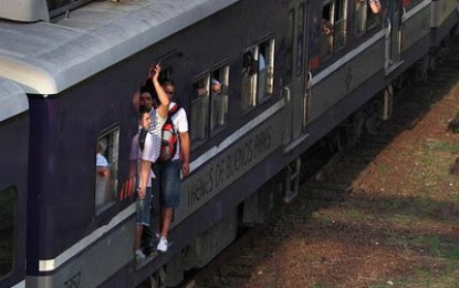 Viajar (morir) en el Sarmiento