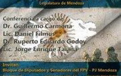 Filmus, Carmona y Taiana disertarán el lunes en una conferencia sobre Malvinas