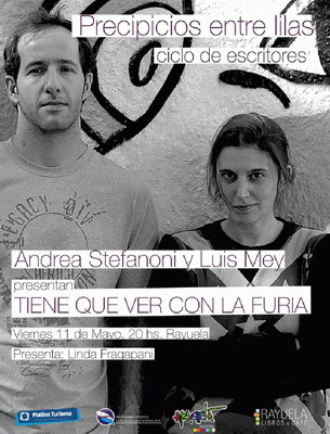 Se presenta novela de Luis Mey y Andrea Stefanoni en La Rioja