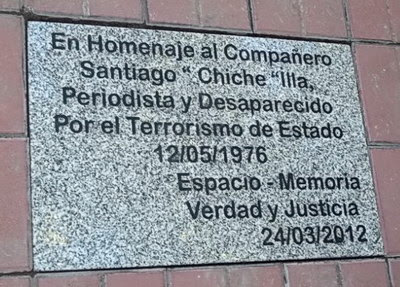 Recordatorio a periodistas desparecidos