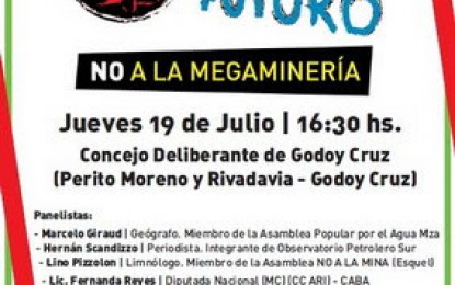 Foro: “Sin agua no hay futuro”