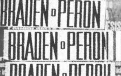 Perón: “radiografía de la reacción”