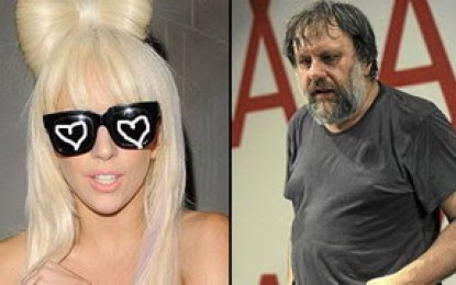 Bienvenido al desierto de lo real: Slavoj Žižek se levantó a Lady Gaga