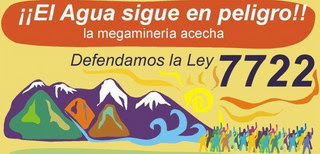 Marcha en defensa de la ley 7.722
