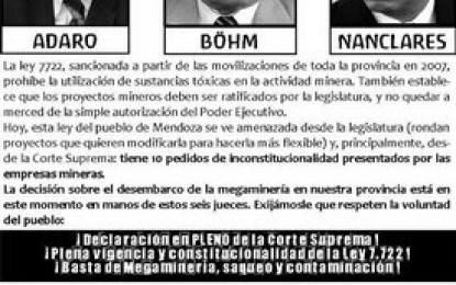 Primera jornada de defensa de la ley 7722