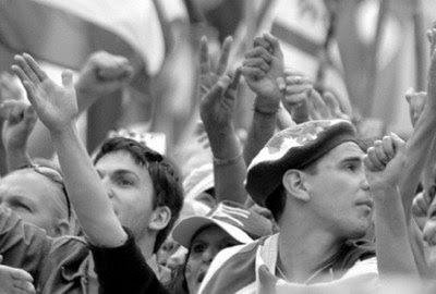 Los jóvenes y la política, en la calle
