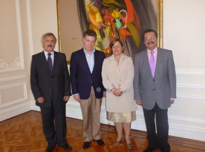 Presidente Santos garantiza movilizaciones sociales