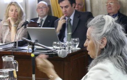 Juicios: reivindicación de la solidaridad militante