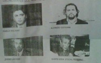 Cobardía anónima contra abogados de derechos humanos de Mendoza