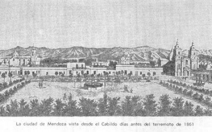 Vida, usos, costumbres y sitios en la Mendoza de barro
