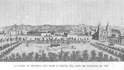 Vida, usos, costumbres y sitios en la Mendoza de barro