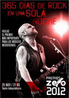 Entrega de Premios Zero 2012