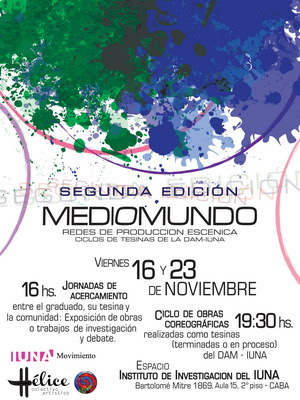 Ciclo de tesinas del departamento de artes del movimiento – IUNA
