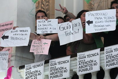 La Legislatura provincial rechazó la guía para abortos no punibles