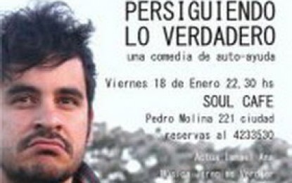 “Persiguiendo lo verdadero”, unipersonal de Ismael Ana