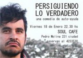 “Persiguiendo lo verdadero”, unipersonal de Ismael Ana