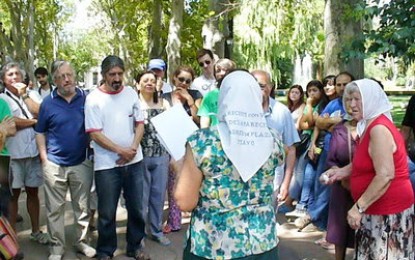 Madres de Plaza de Mayo lanzó campaña en Mendoza