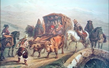¿Cómo se viajaba hacia Mendoza en 1834? (I)