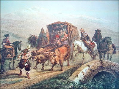 ¿Cómo se viajaba hacia Mendoza en 1834? (I)