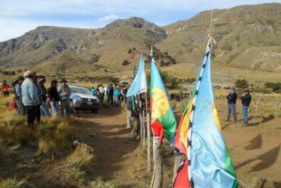 Comunidades mapuches expulsaron de su territorio a un empresario