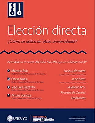 Rectores de universidades nacionales debaten sobre elección directa de autoridades