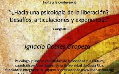 Conferencia de Ignacio Dobles Oropeza