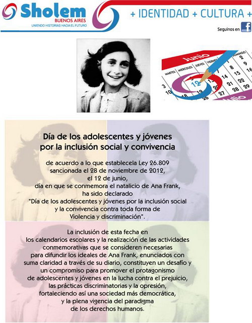 Se establece día para adolescentes y jóvenes