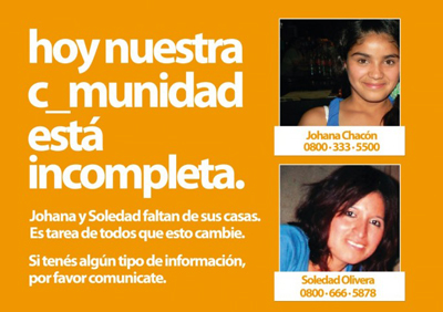 A un año de la desaparición de Johana Chacón