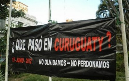 Militantes paraguayos denuncian criminalización de la lucha campesina y social