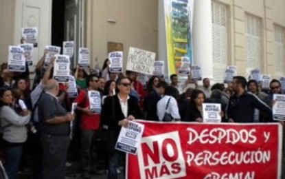 Trabajadores de prensa en lucha: la noticia que pocos cuentan