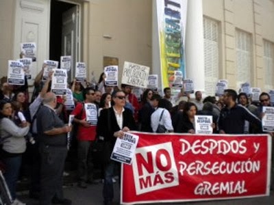 Trabajadores de prensa en lucha: la noticia que pocos cuentan