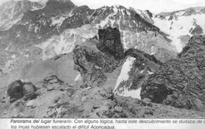 La momia inca del Aconcagua