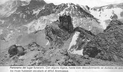 La momia inca del Aconcagua