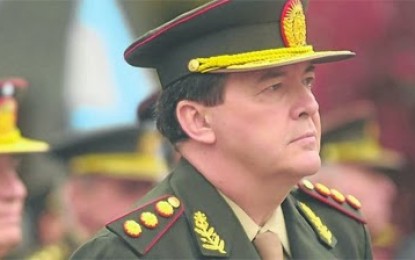 DDHH: Milani y en medio la cruz y la picana