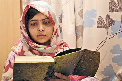 Malala, valiente niña de Pakistán, persona más destacada del año