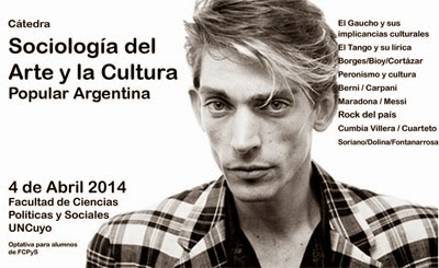Cátedra libre en la Universidad nacional de Cuyo. Sociología del Arte y la Cultura Popular Argentina