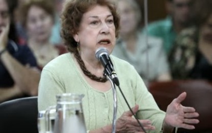 Elba Morales, presente !!