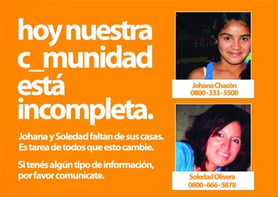 Mujeres Cotidianas pidió que los casos de Johana y Soledad se investiguen como trata