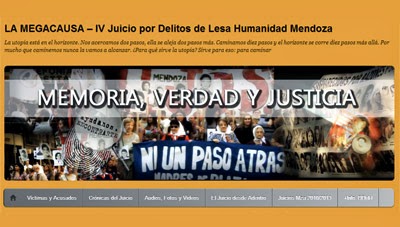 Nuevo blog sobre el megajuicio en Mendoza