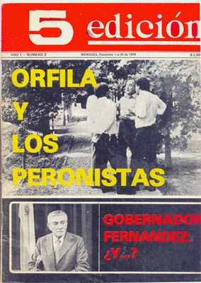 Del pasado reciente en Mendoza II