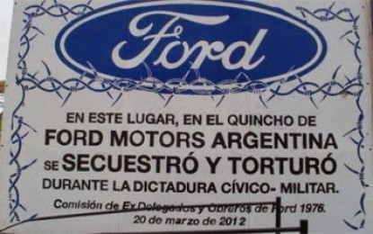 Empresas y terrorismo de Estado: Juzgarán a los primeros empresarios