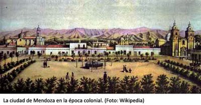 La economía mendocina durante la Colonia